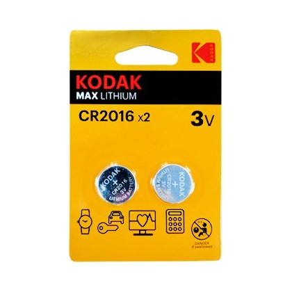 KODAK BAT. K2016, 3V, bl/2