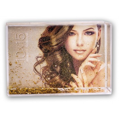 SHAKE FRAME GOLD 10x15