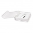 BOX USB ALBA WHITE 9x9cm