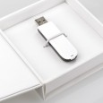 BOX USB ALBA WHITE 9x9cm