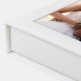 BOX USB ALBA WHITE 9x9cm