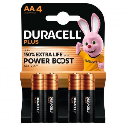 DURACELL BATERIJA LR6 AA PLUS POWER BOOST bl/4