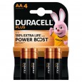 DURACELL BATERIJA LR6 AA PLUS POWER BOOST bl/4