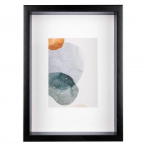 SHAPE 3D BLACK 21x29,7 OKVIR
