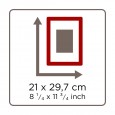 SHAPE 3D BLACK 21x29,7 OKVIR