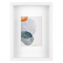 SHAPE 3D WHITE 21x29,7 OKVIR