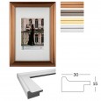 VENICE BRONZE 13x18 OKVIR