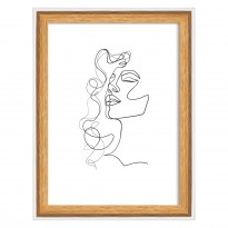SILHOUETTE NATURE 13x18 OKVIR