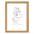 SILHOUETTE BLACK 13x18 OKVIR