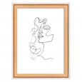 SILHOUETTE BLACK 13x18 OKVIR