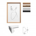 SILHOUETTE BLACK 15x20 OKVIR