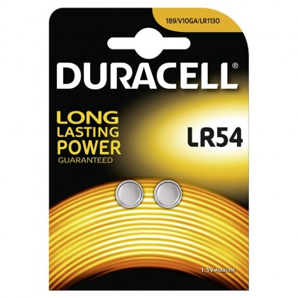 DURACELL BATERIJA LR 54, 1,5V bl/2